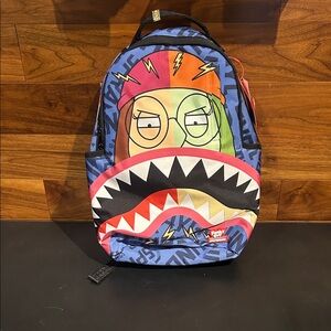 Sprayground Family Guy Multicolor Graphic Backpack